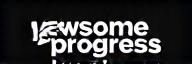 Pawsome Progress Logo in white